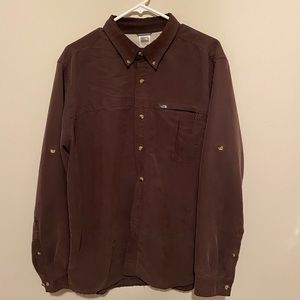 The North Face Brown Buttondown Shirt